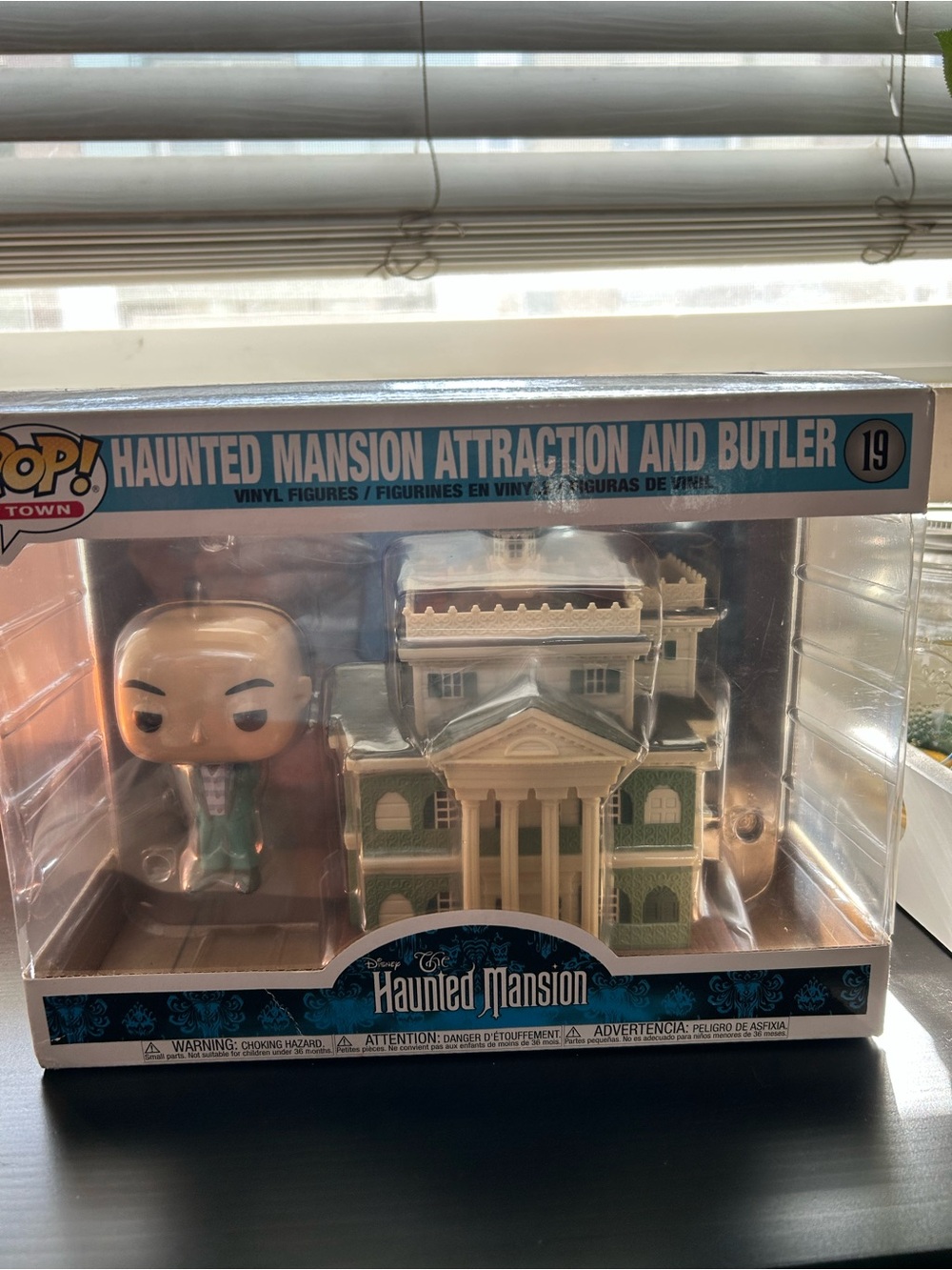 Funko Pop! Haunted Mansion Attraction and Butler Vinyl Figure Set - Green/White